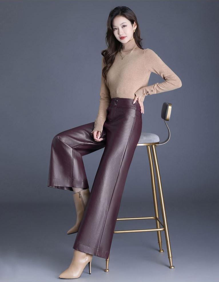 Eva Leather Pants