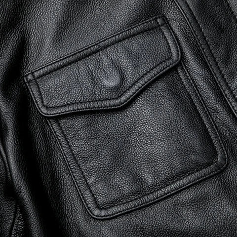 Burno Genuine Leather Jacket